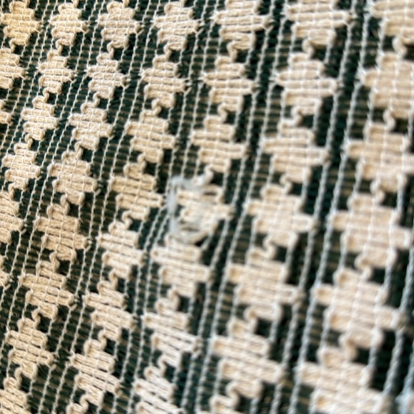 Green crochet Patterned Men's Shirt button down - Picture 3 of 4